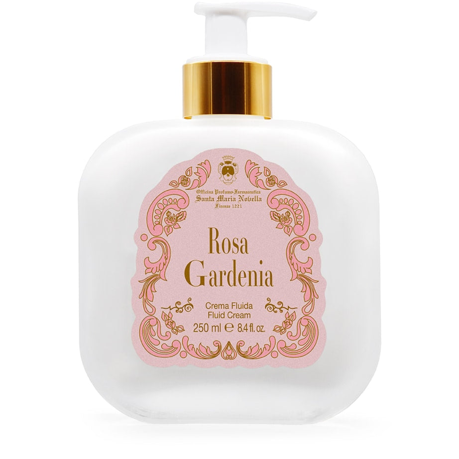 Rosa Gardenia Fluid Body Cream (250ml)
