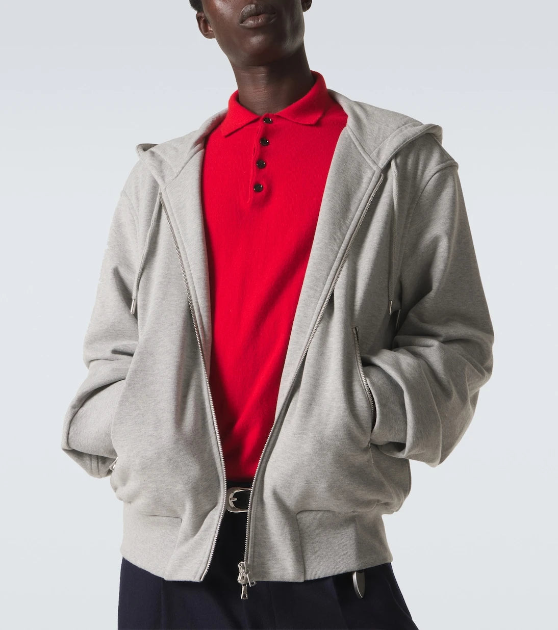 Dries Van Noten - Cotton zip-up hoodie