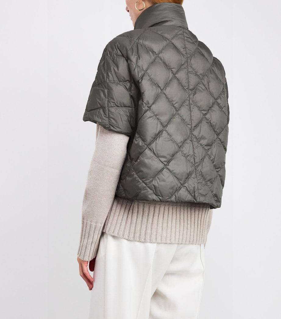 Green The Cube Water-Repellent Poncho