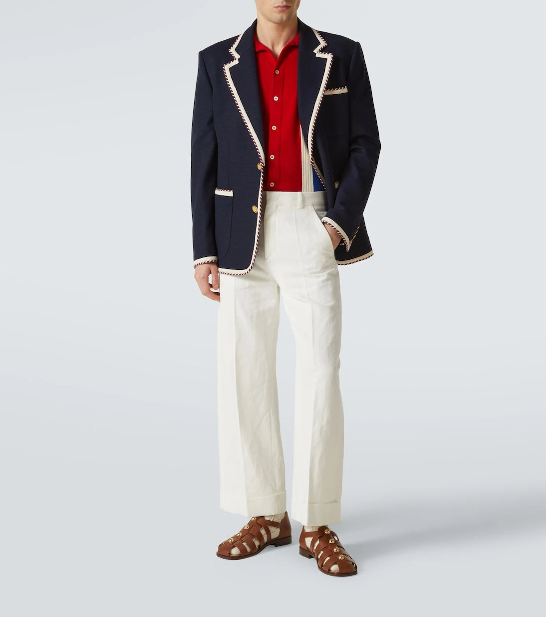 Valentino - Striped cotton shirt