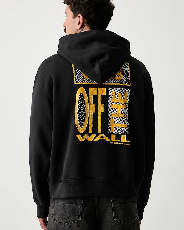 Pamuklu kapüşonlu erkek Vans sweatshirt