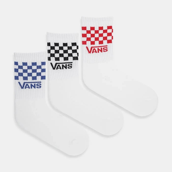 Çocuk Vans Classic Check Crew Çorapları (3'lü)