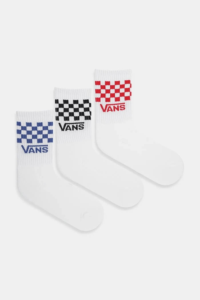 Çocuk Vans Classic Check Crew Çorapları (3'lü)