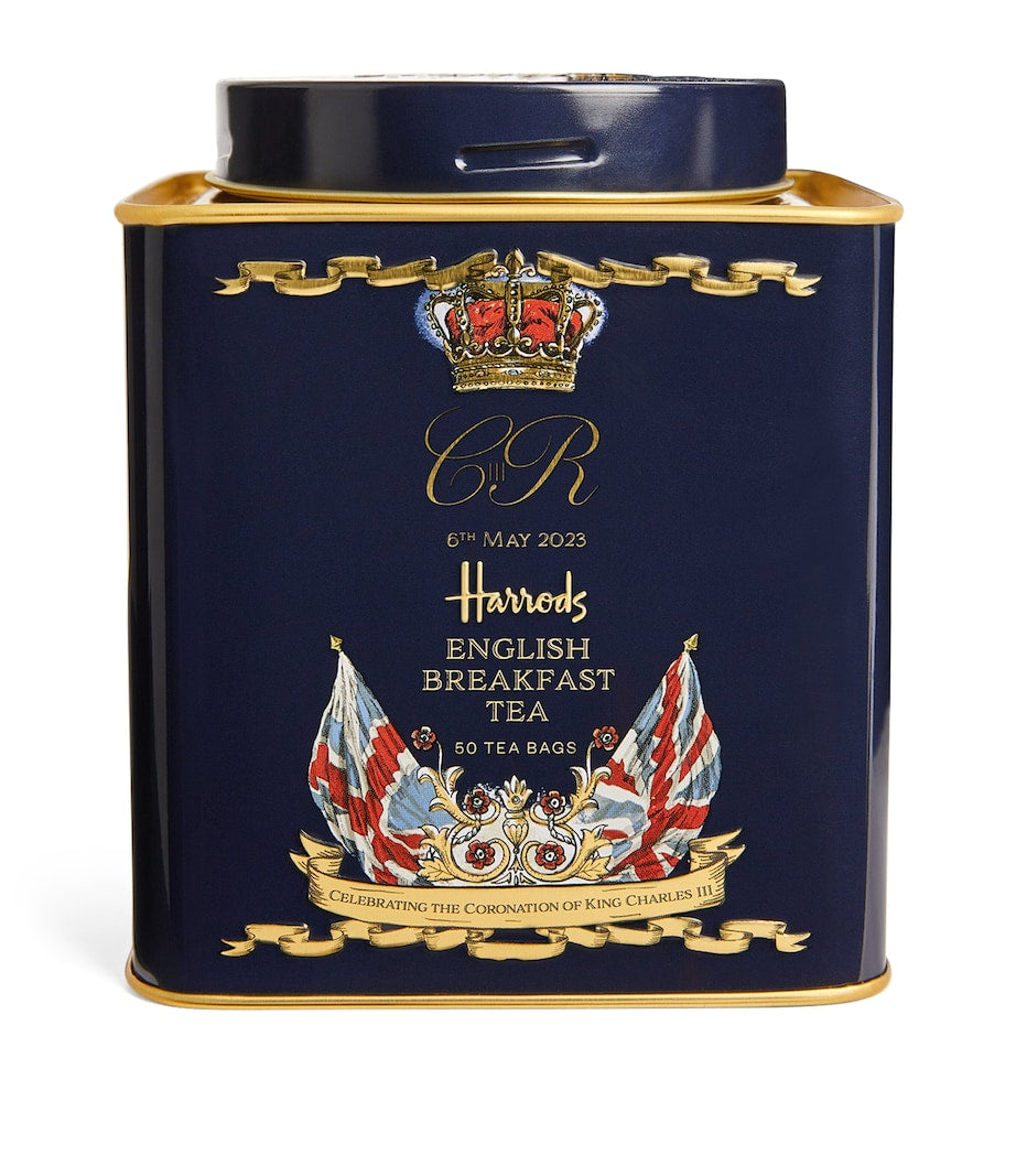 Harrods Coronation Blend English Breakfast Tea (50 Tea Bags)