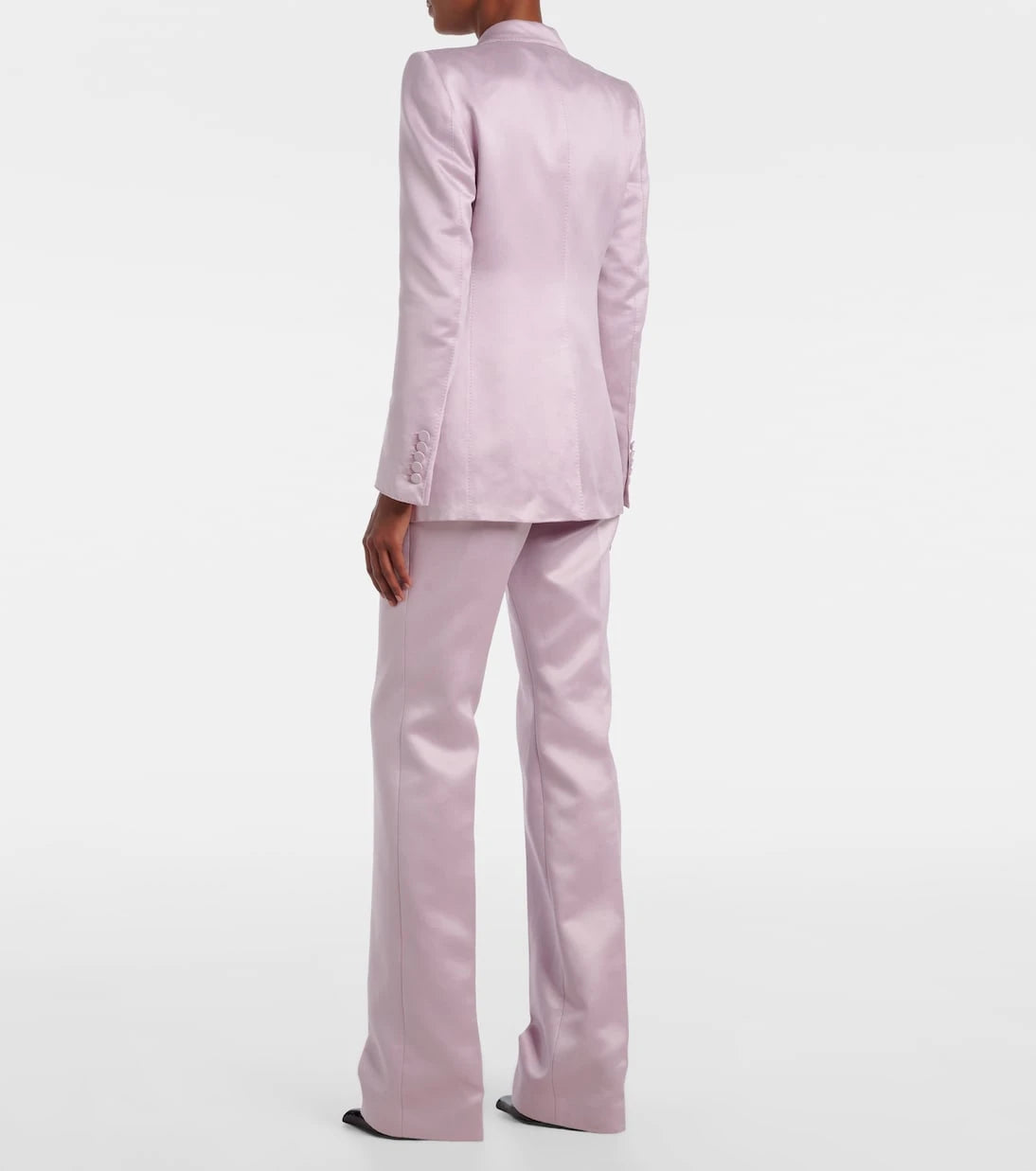 Tom Ford - Cotton and silk duchesse straight pants