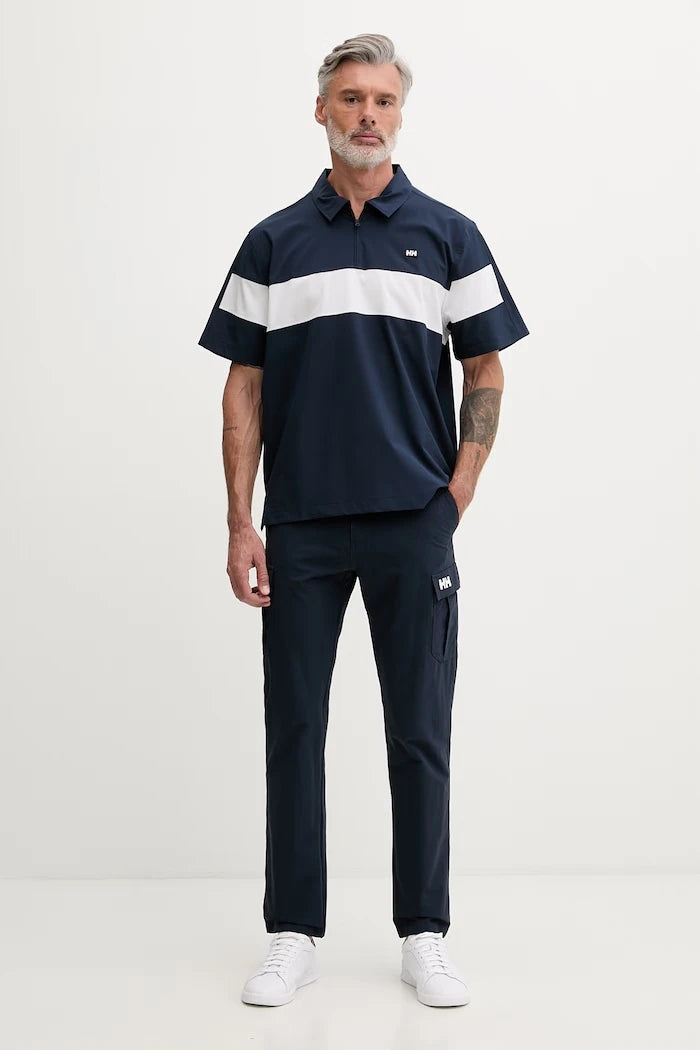 Helly Hansen тениска с яка мъжка LEVANTE