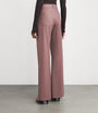 Victoria Beckham Pink Alina Tailored Trousers