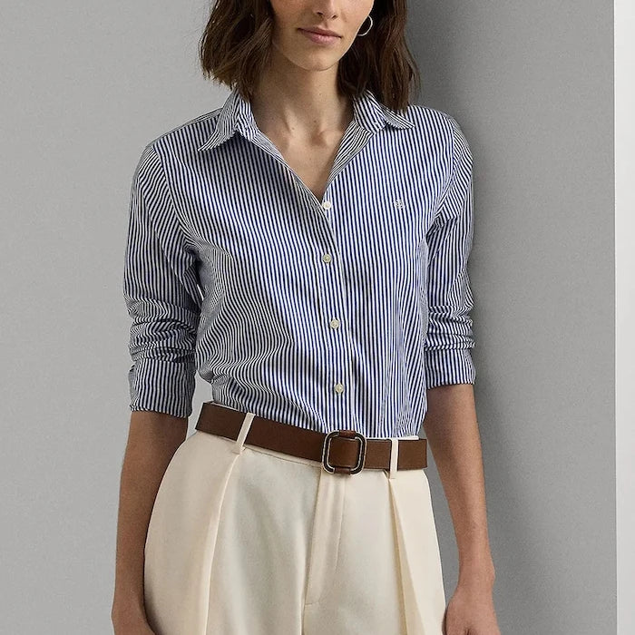 Памучна риза Lauren Ralph Lauren