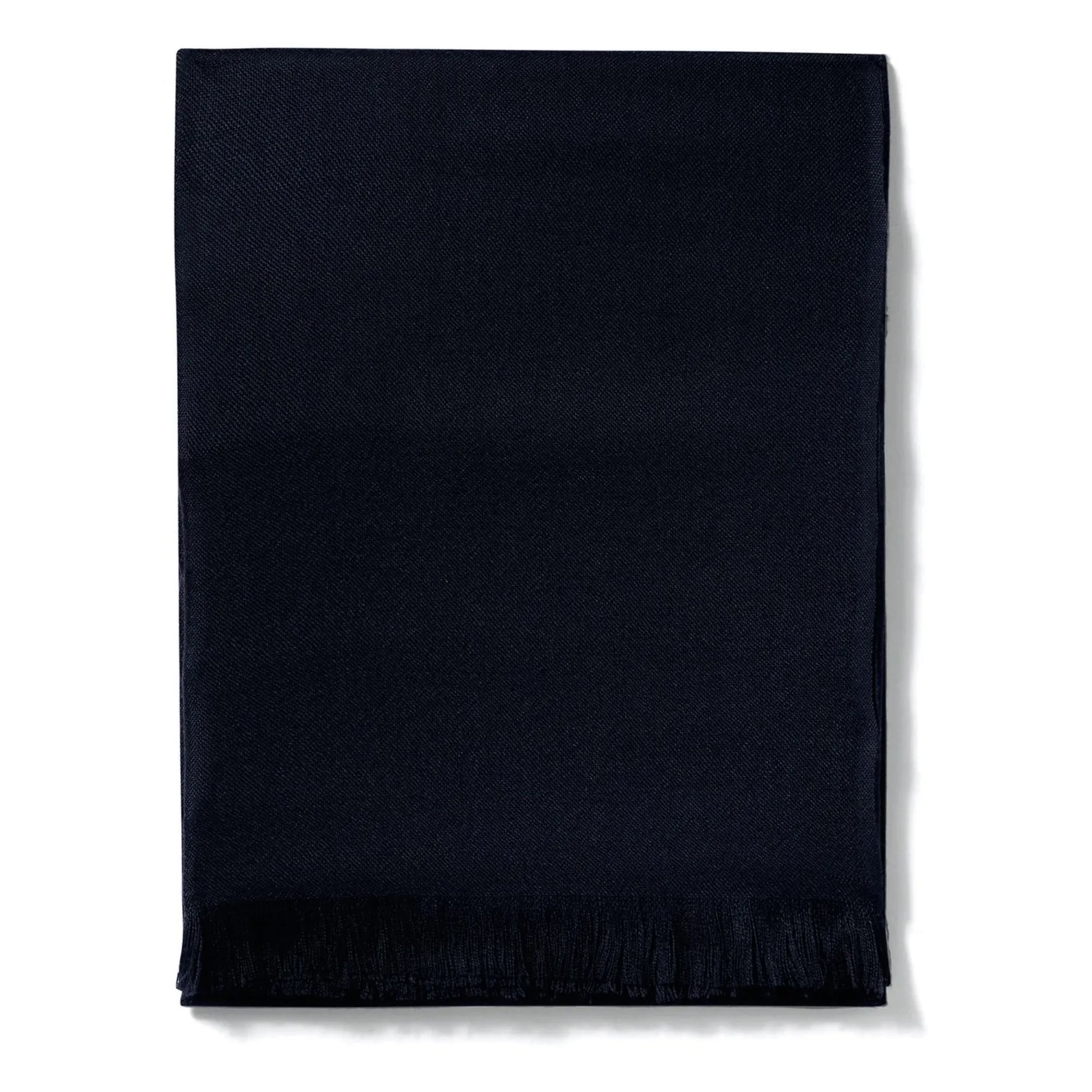 Bompard - Cashmere voile stole | Navy blue