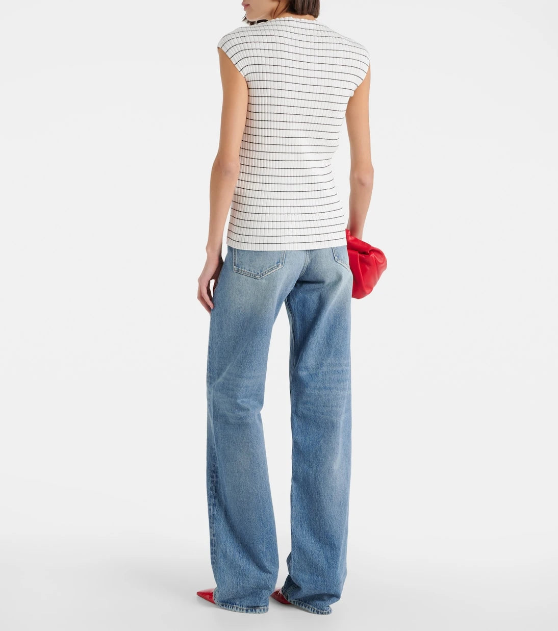 Sportmax - Hans striped cotton top