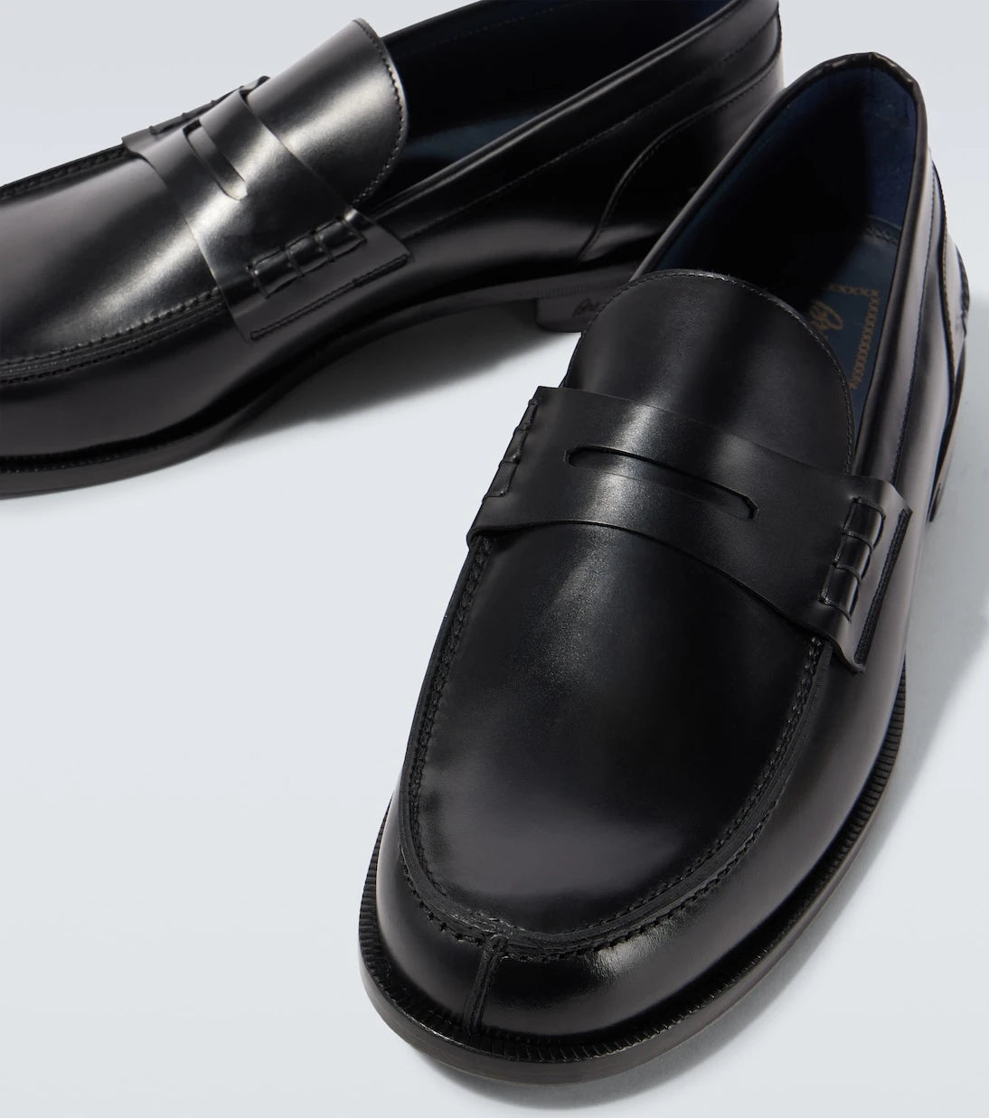 Brioni - Leather loafers