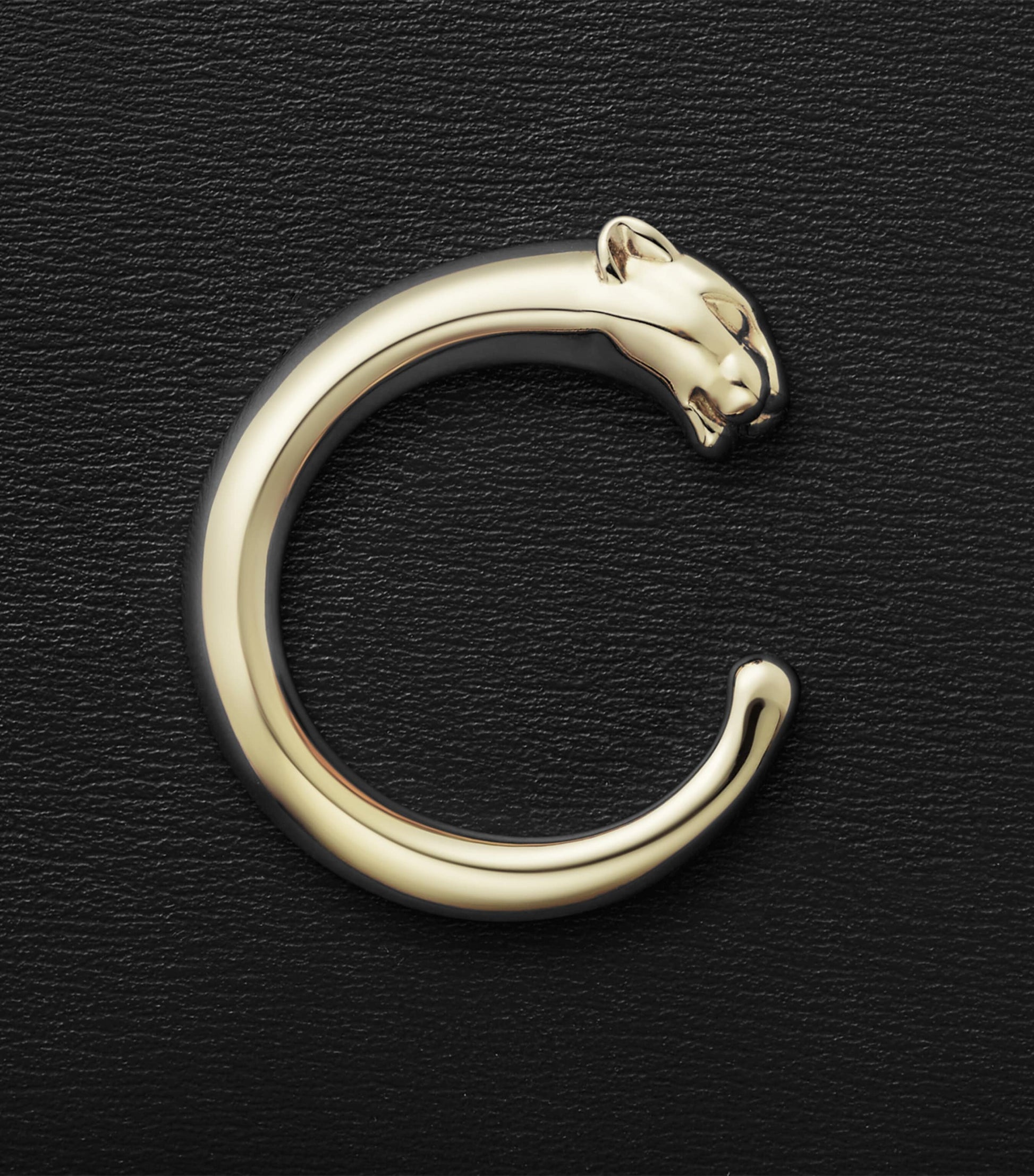 Black Panthère de Cartier Simple Card Holder