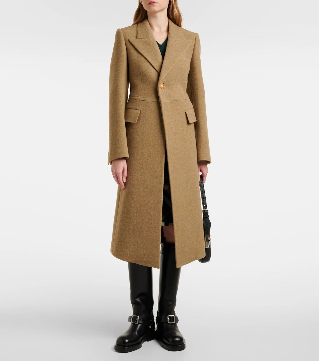 Burberry - Single-breasted wool coat