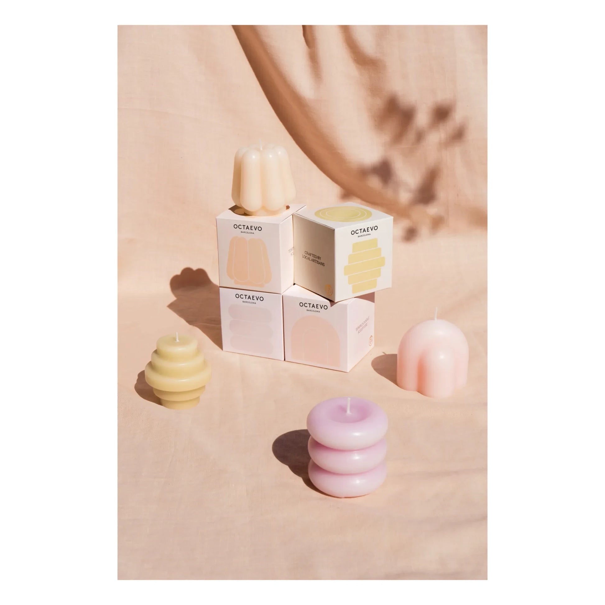 Octaevo - Templo Candle | Pink