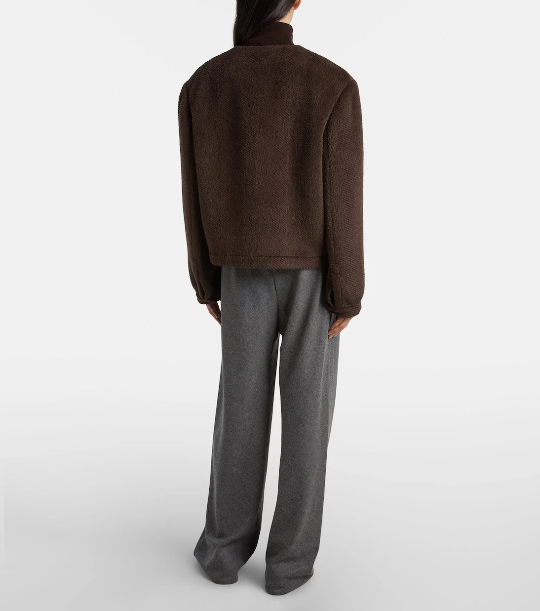 Vince - High-rise wide-leg pants