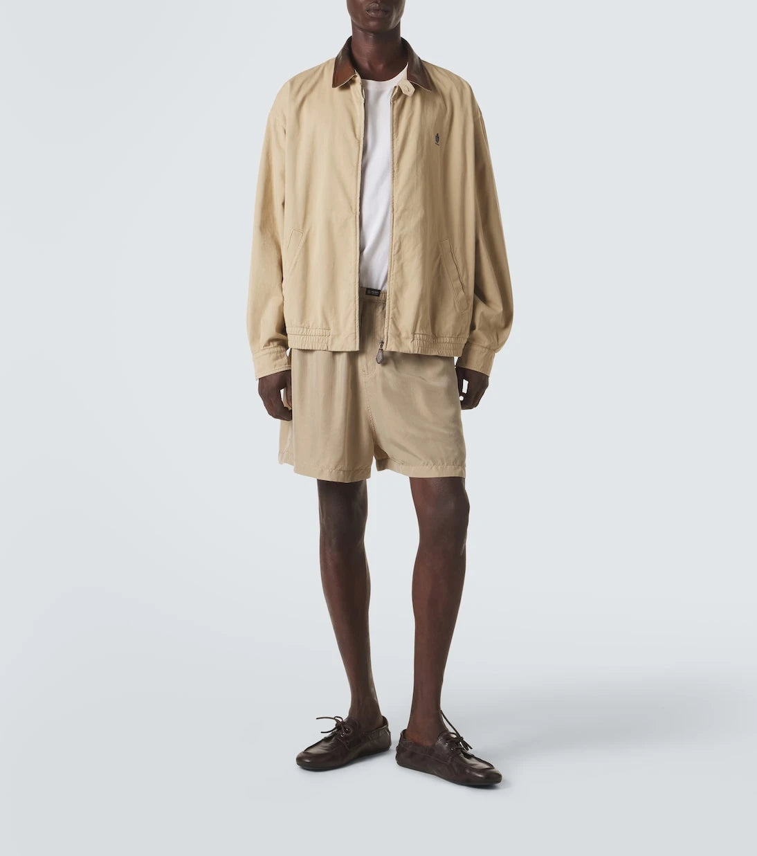 Prada - Silk Bermuda shorts