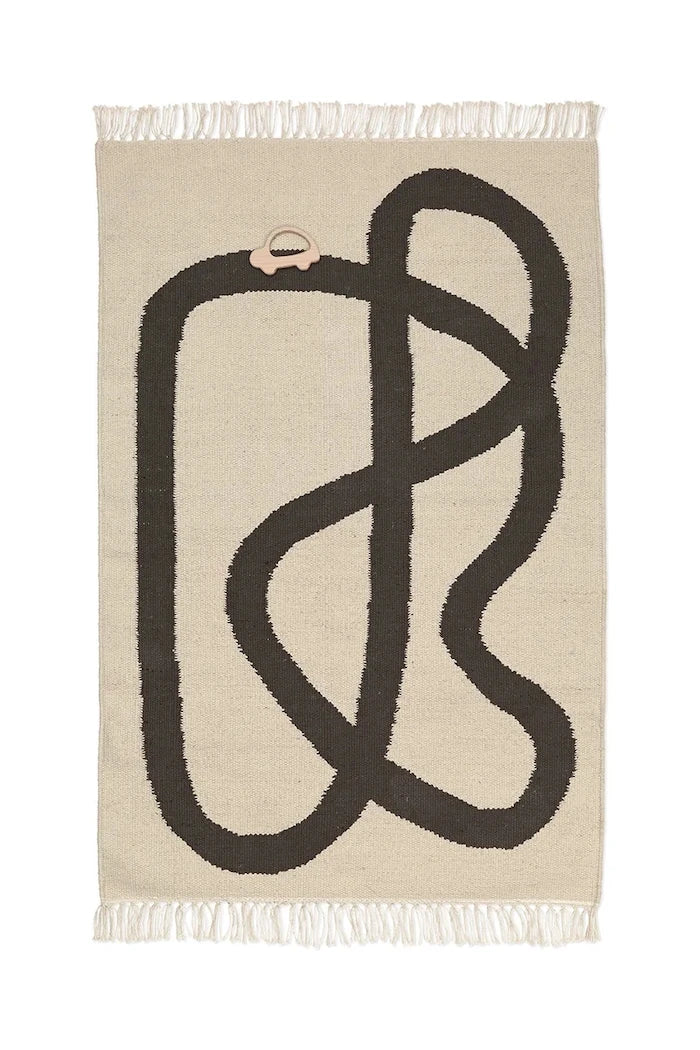 Памучен килим ferm LIVING Lane 70 x 105 cm