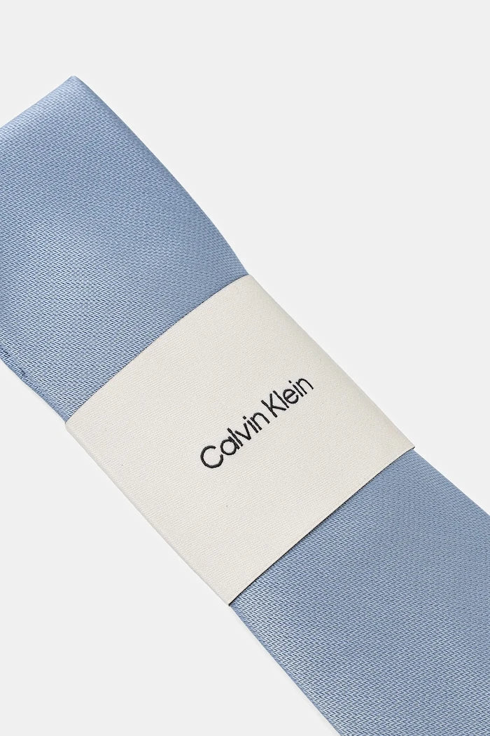 Calvin Klein erkek kravat, ipek ilaveli