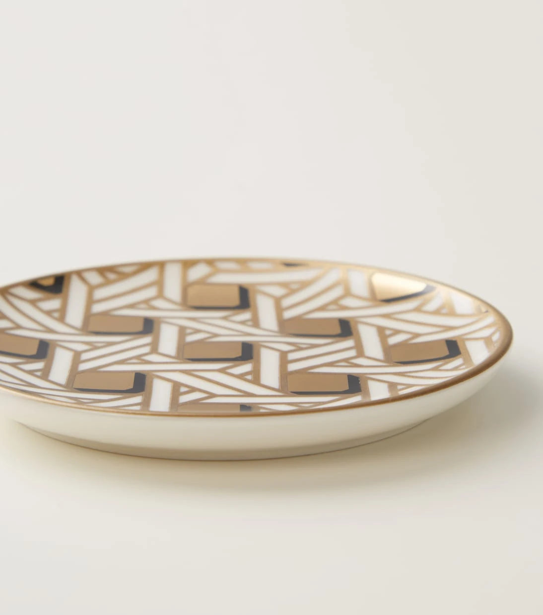 Jonathan Adler - Basketweave set of 4 coasters
