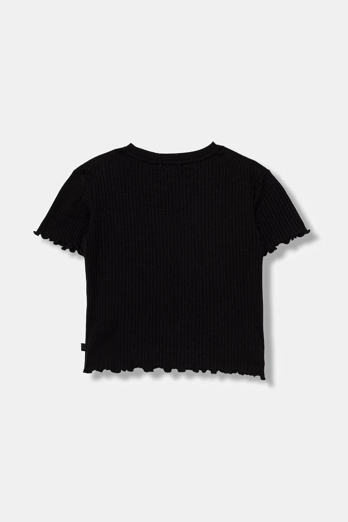United Colors of Benetton çocuklar için pamuklu elastan basic tişört