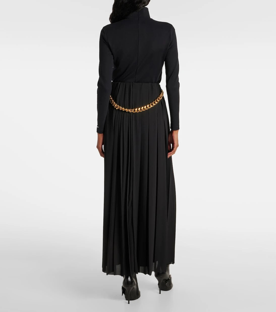 Balenciaga - تنورة ماكسي مطوية