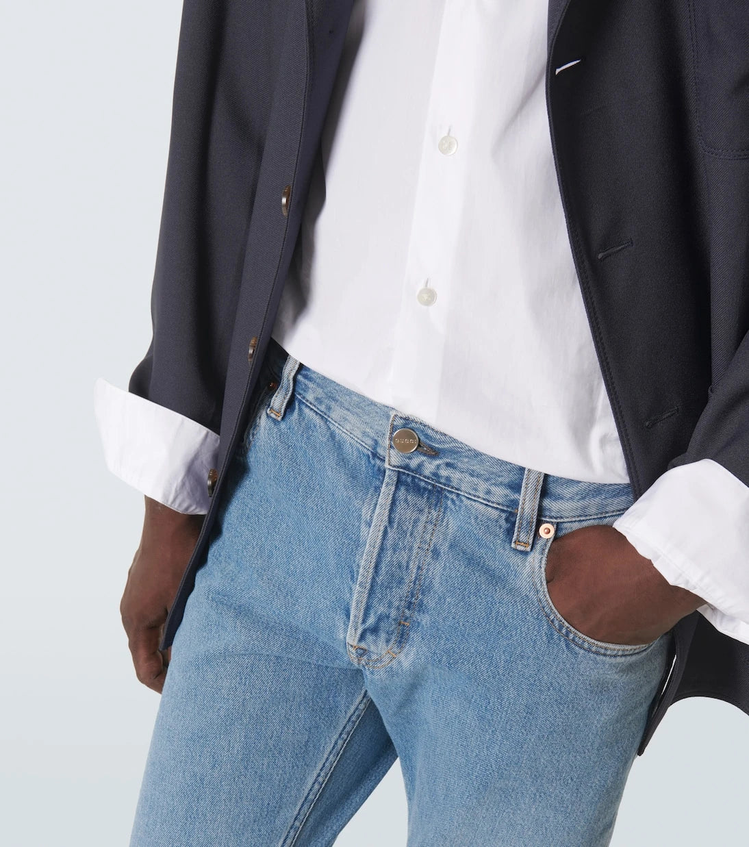 Gucci - Mid-rise straight jeans