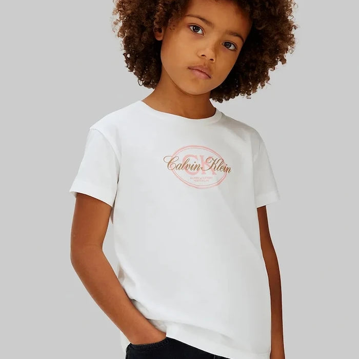 Calvin Klein Jeans тениска за деца от памук