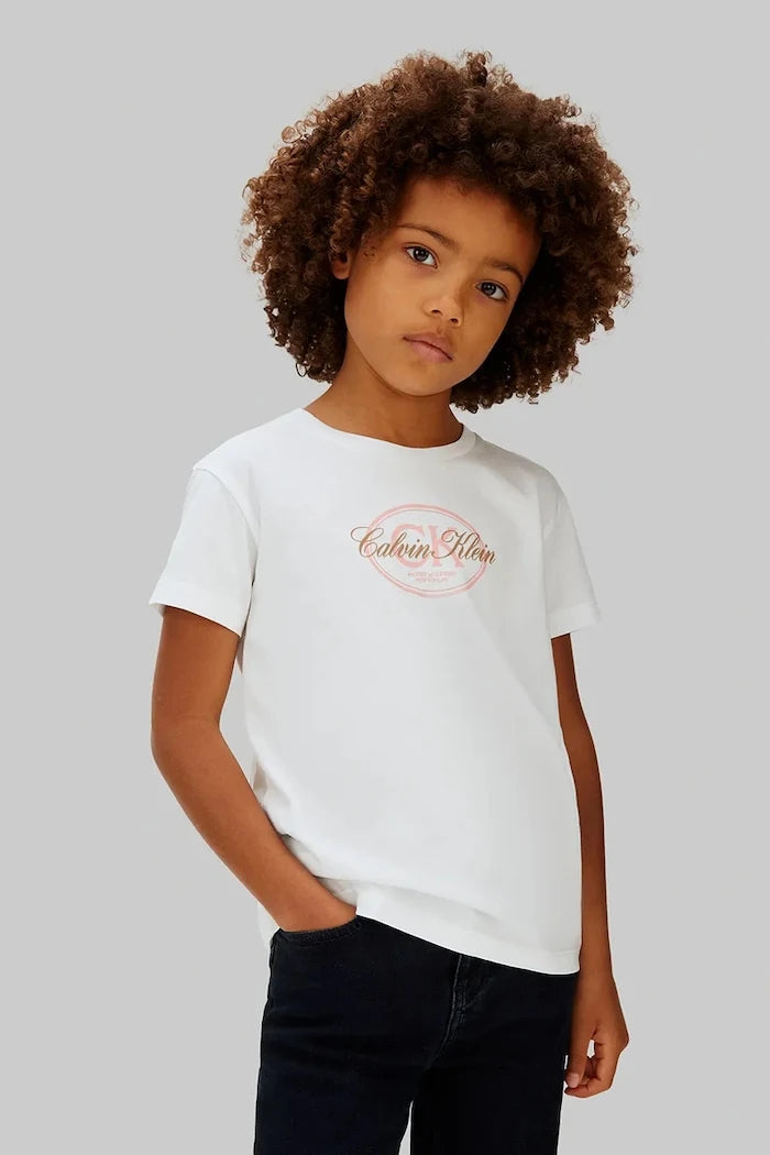 Calvin Klein Jeans тениска за деца от памук