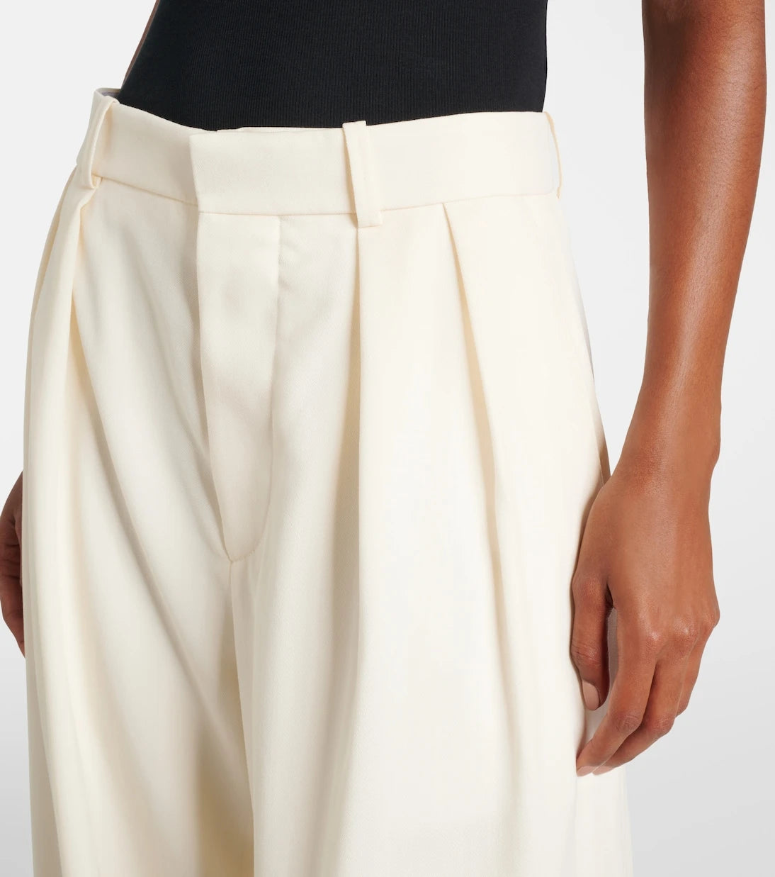 Wardrobe.NYC - Low-rise wide-leg wool pants