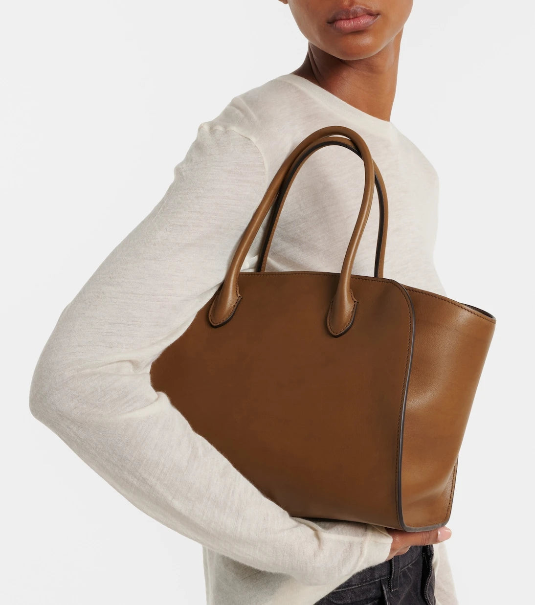 The Row - Marlo 12 leather tote bag