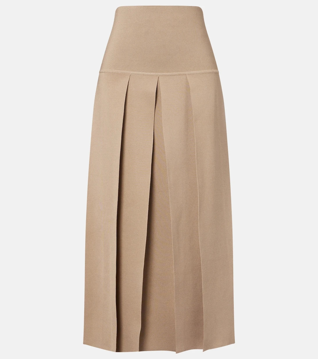 Alaïa - Pleated maxi skirt