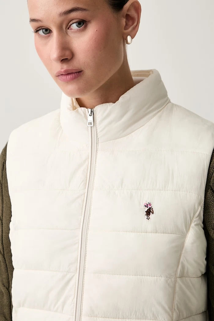 U.S. Polo Assn. Kadın Hafif Şişme Yelek
