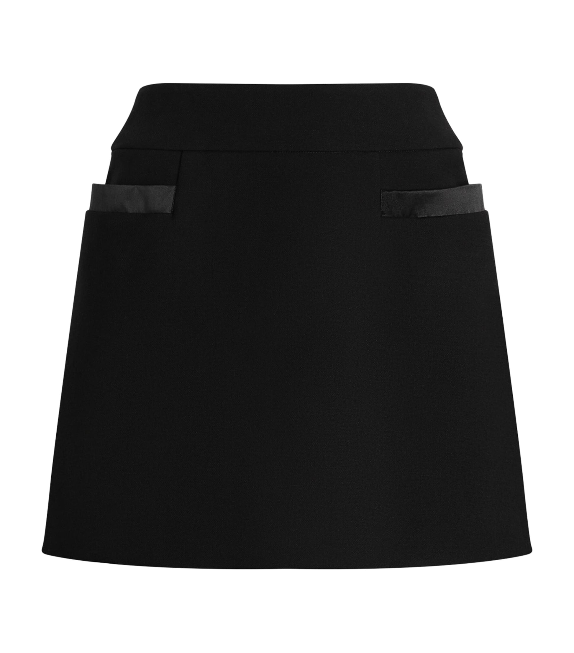 Dolce & Gabbana Multi Wool-Blend Basque Skirt