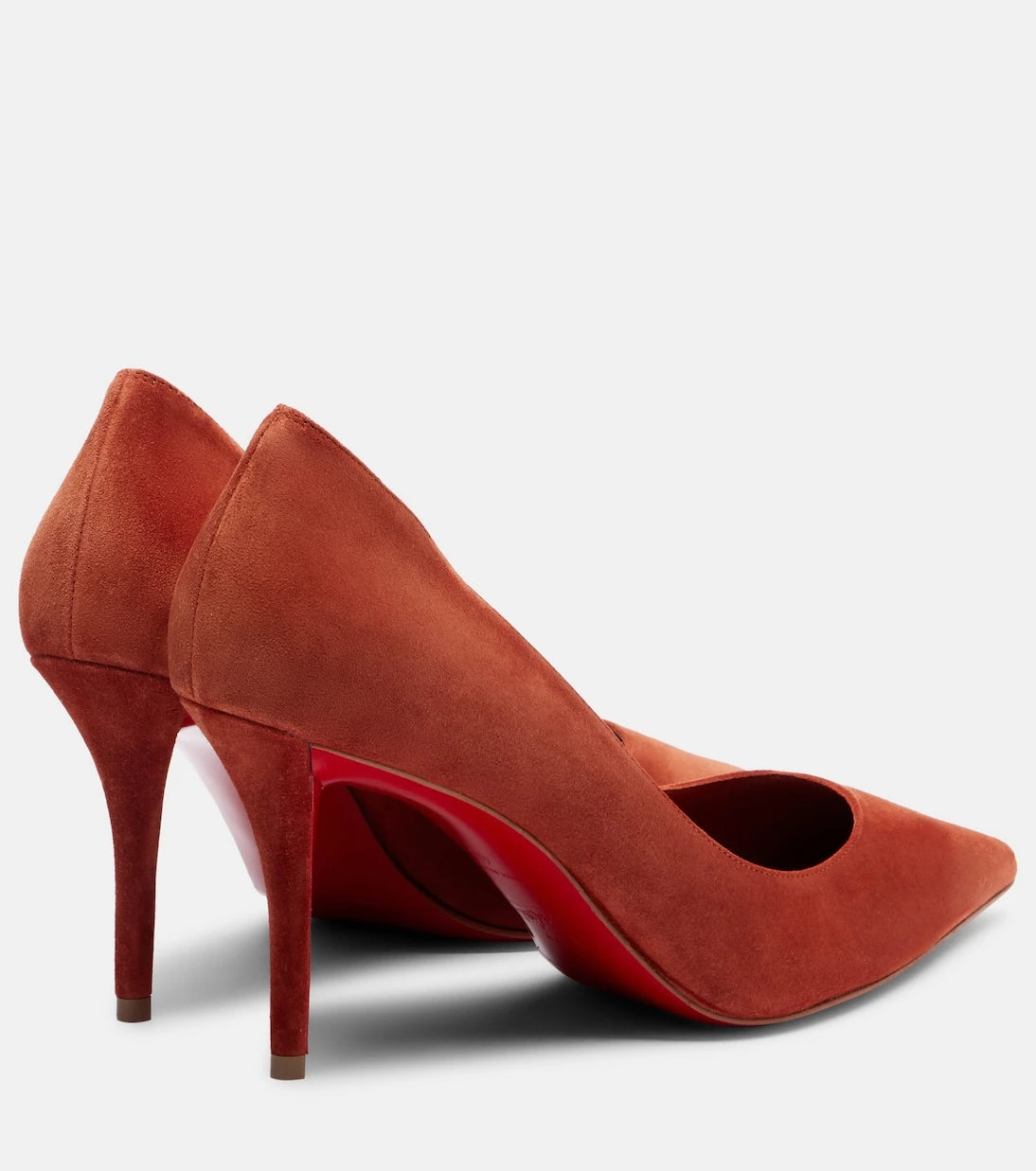 Christian Louboutin - حذاء ميس زد 80 من جلد الشمواه بكعب عالٍ
