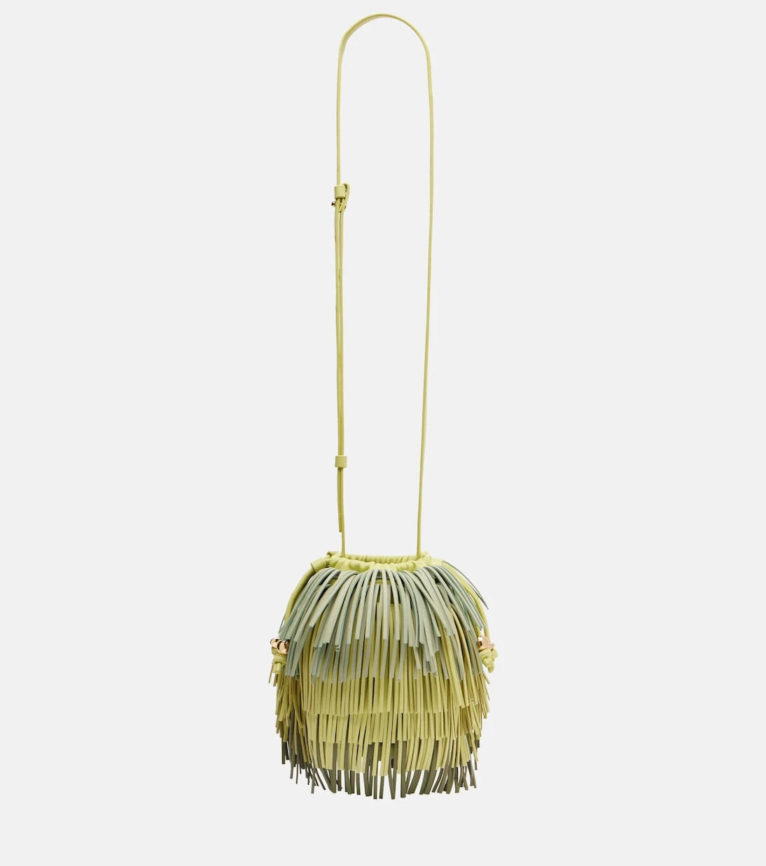 Zimmermann - Fringe ombré leather crossbody bag