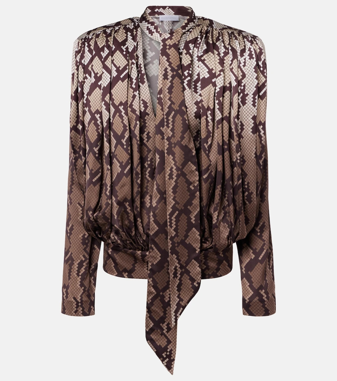 Stella McCartney - Yılan derisi görünümlü üst