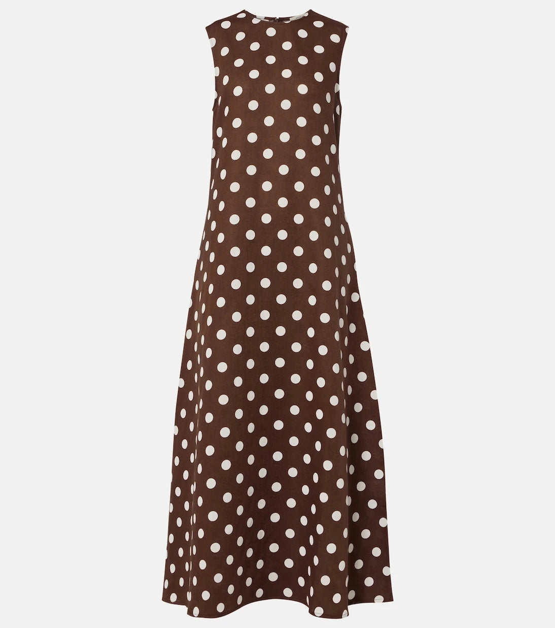 Asceno - Tallin linen and cotton maxi dress