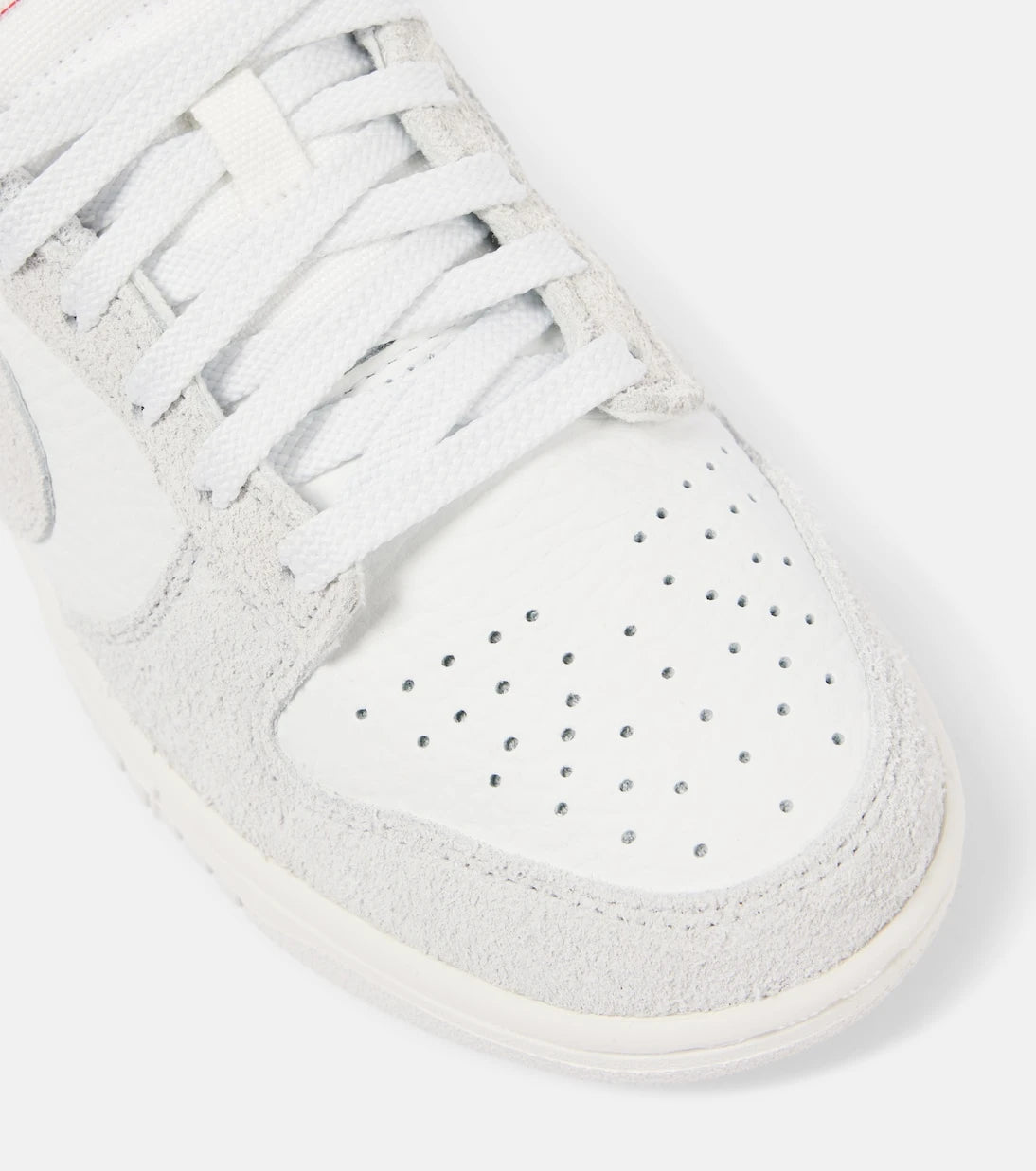 Nike - Dunk Low leather and suede sneakers