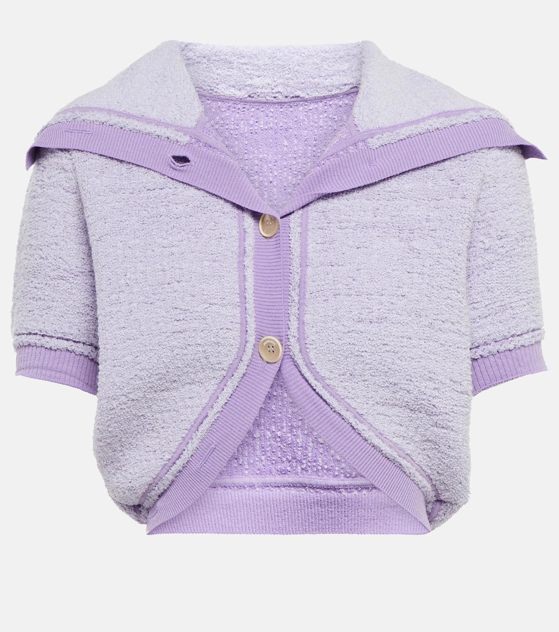 Jacquemus - Le Cardigan Campana knit crop top
