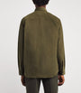 Green Cotton Corduroy Twin-Pocket Shirt