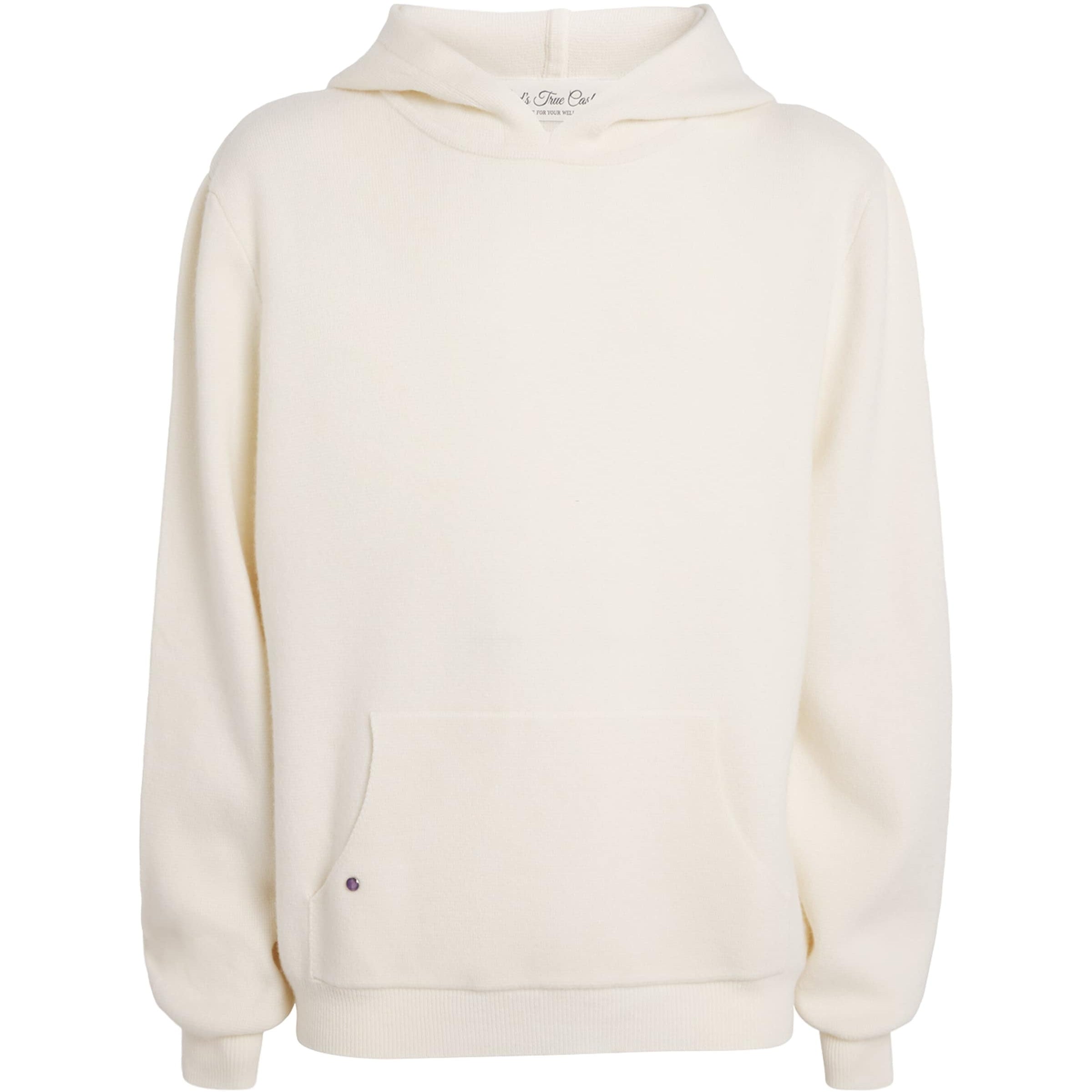 GOD'S TRUE CASHMERE Beige Cashmere Hoodie
