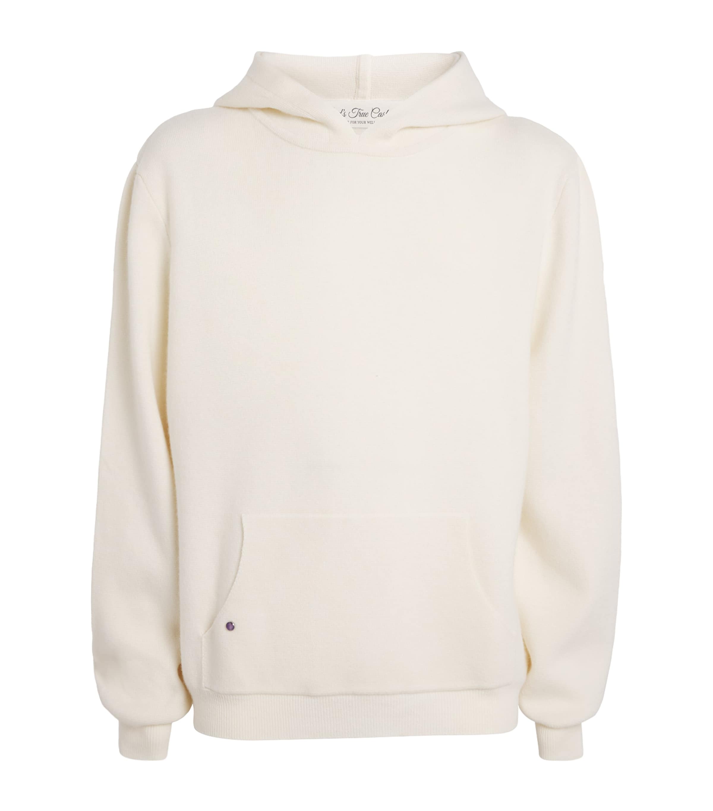 GOD'S TRUE CASHMERE Beige Cashmere Hoodie