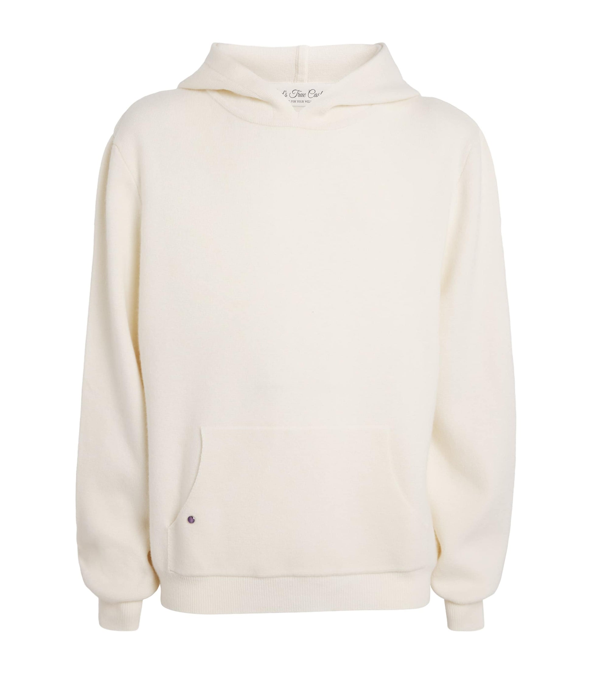 GOD'S TRUE CASHMERE Beige Cashmere Hoodie
