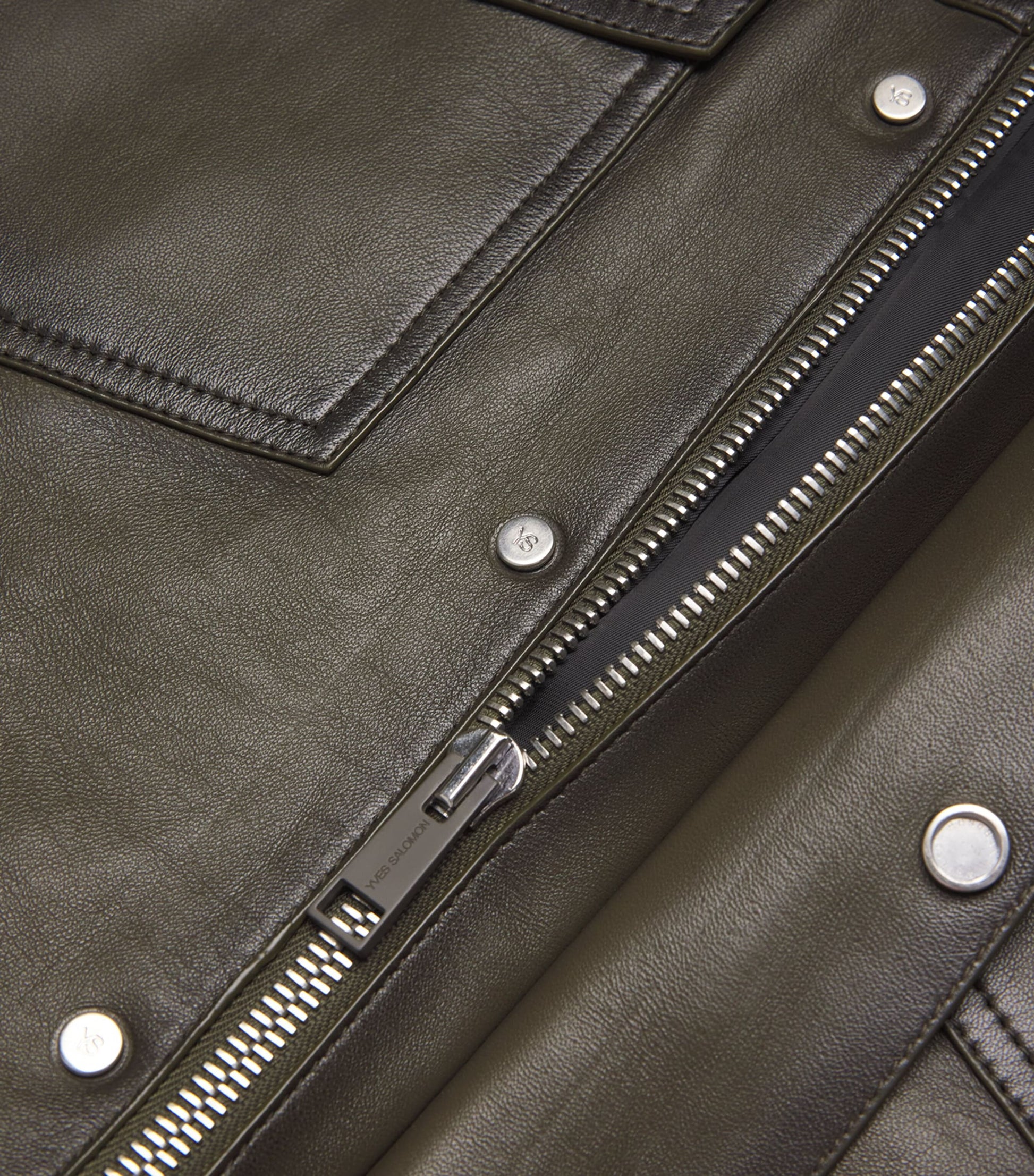 Brown Patina Leather Jacket