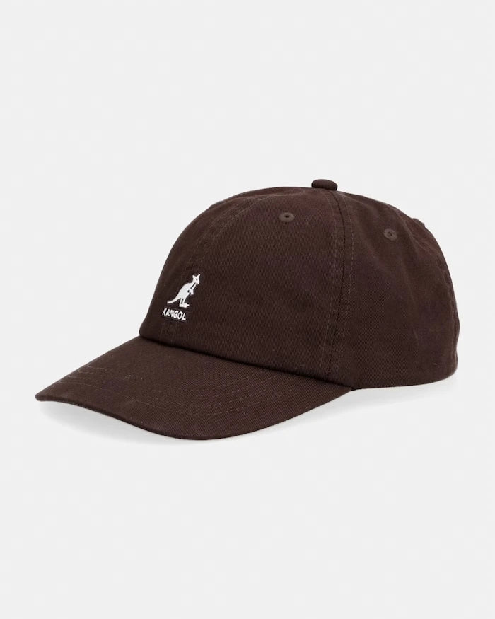 Kangol шапка с козирка от памук WASHED BASEBALL