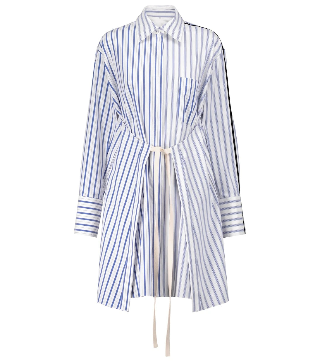 Peter Do - Striped shirt dress
