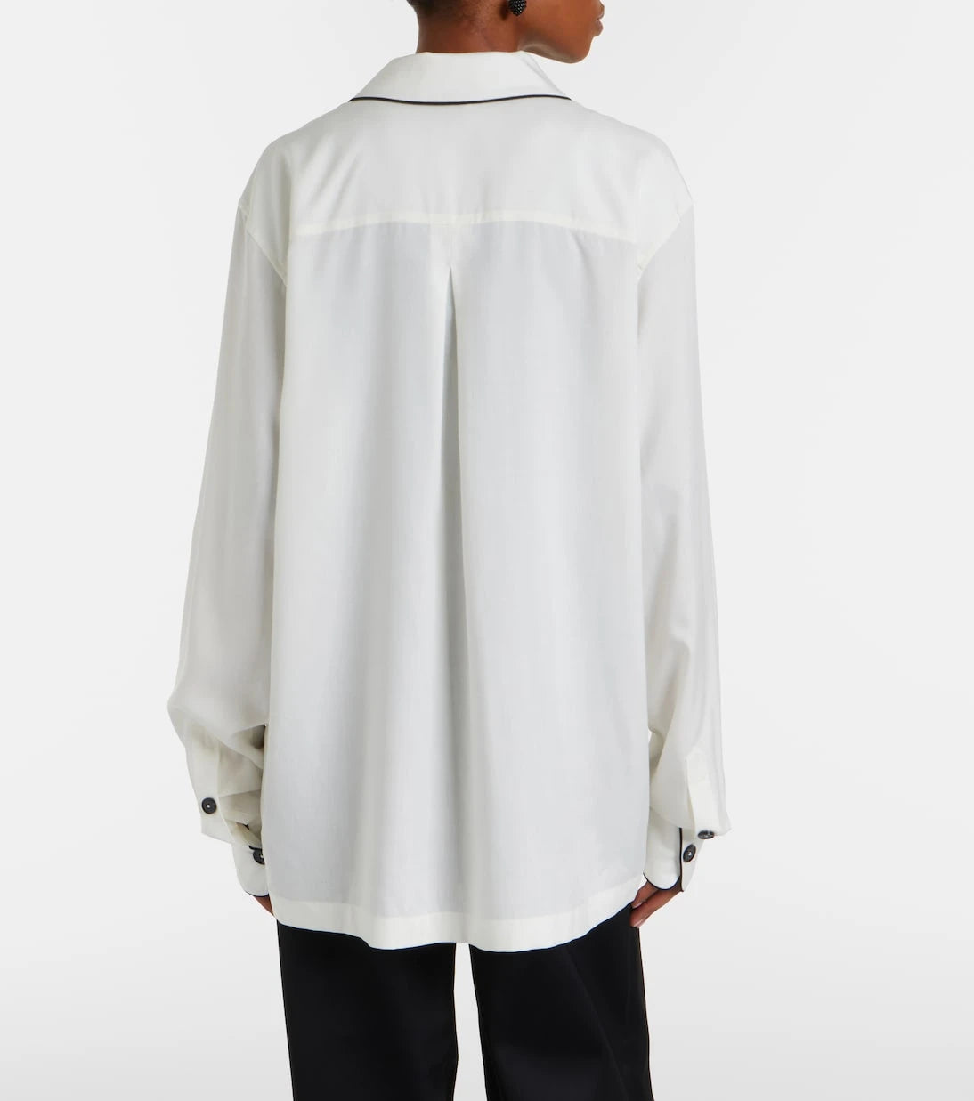 Toteme - Oversized silk shirt