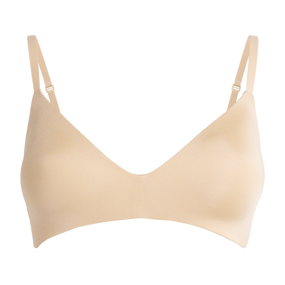 Skims Beige Wireless Form T-Shirt Bra