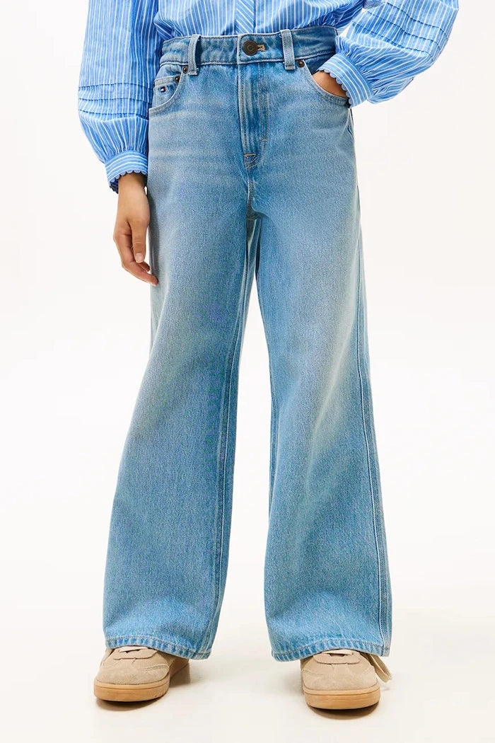 Детски дънки Tommy Hilfiger MABEL WIDE