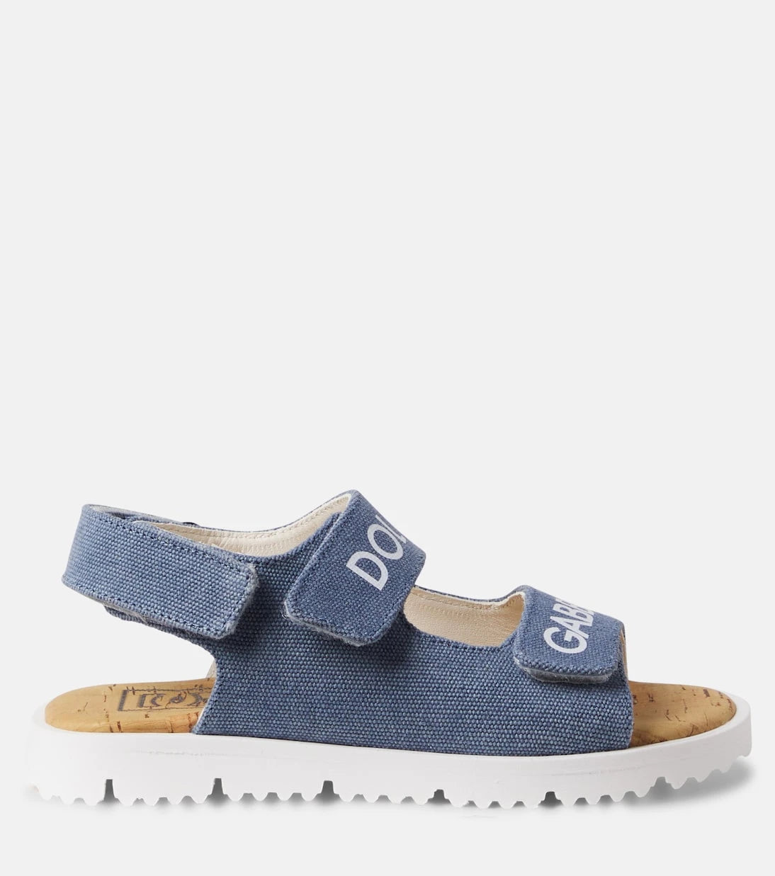 Dolce&Gabbana Kids - صنادل بشعار العلامة التجارية